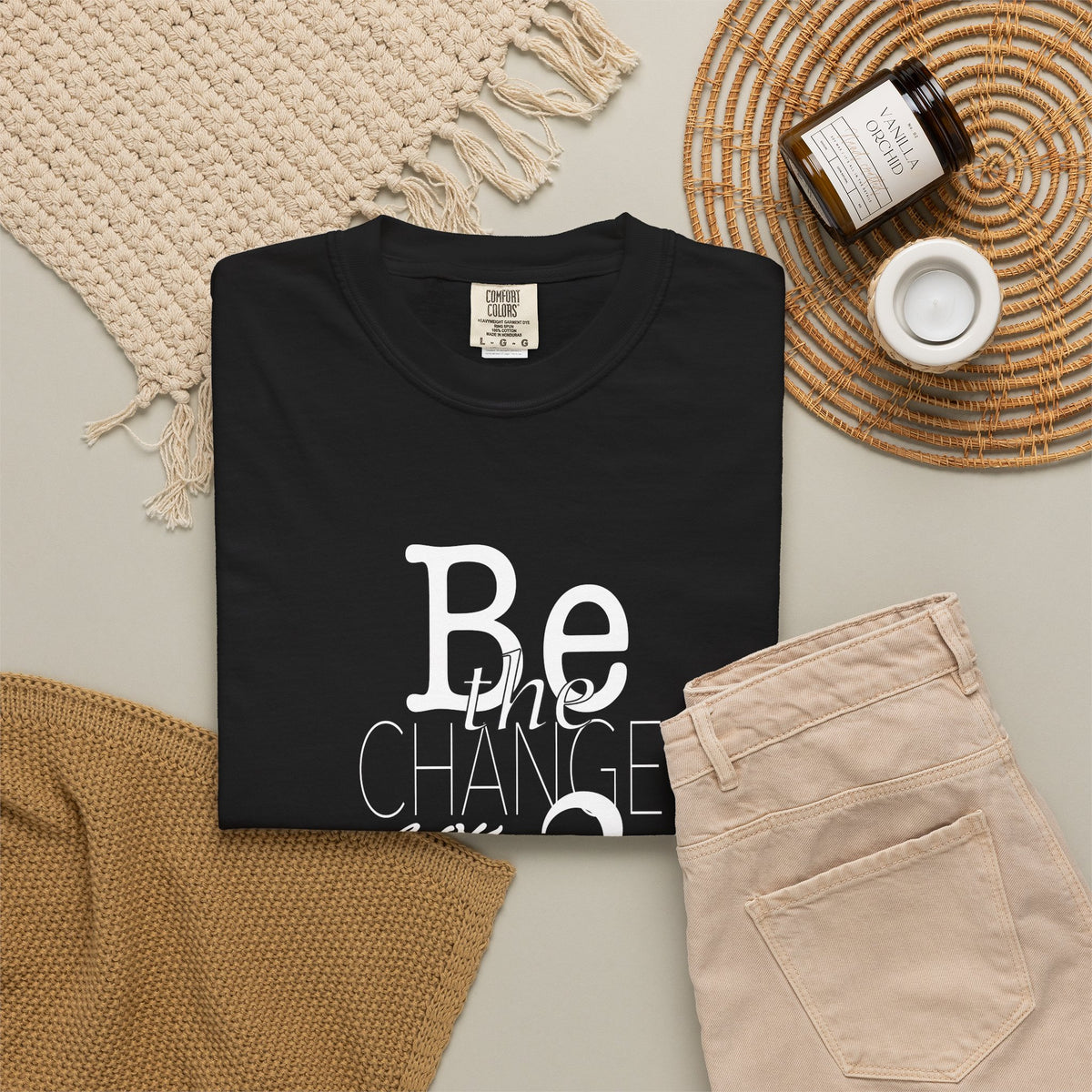 Be the Change You Want 2 See (Dark Tee)