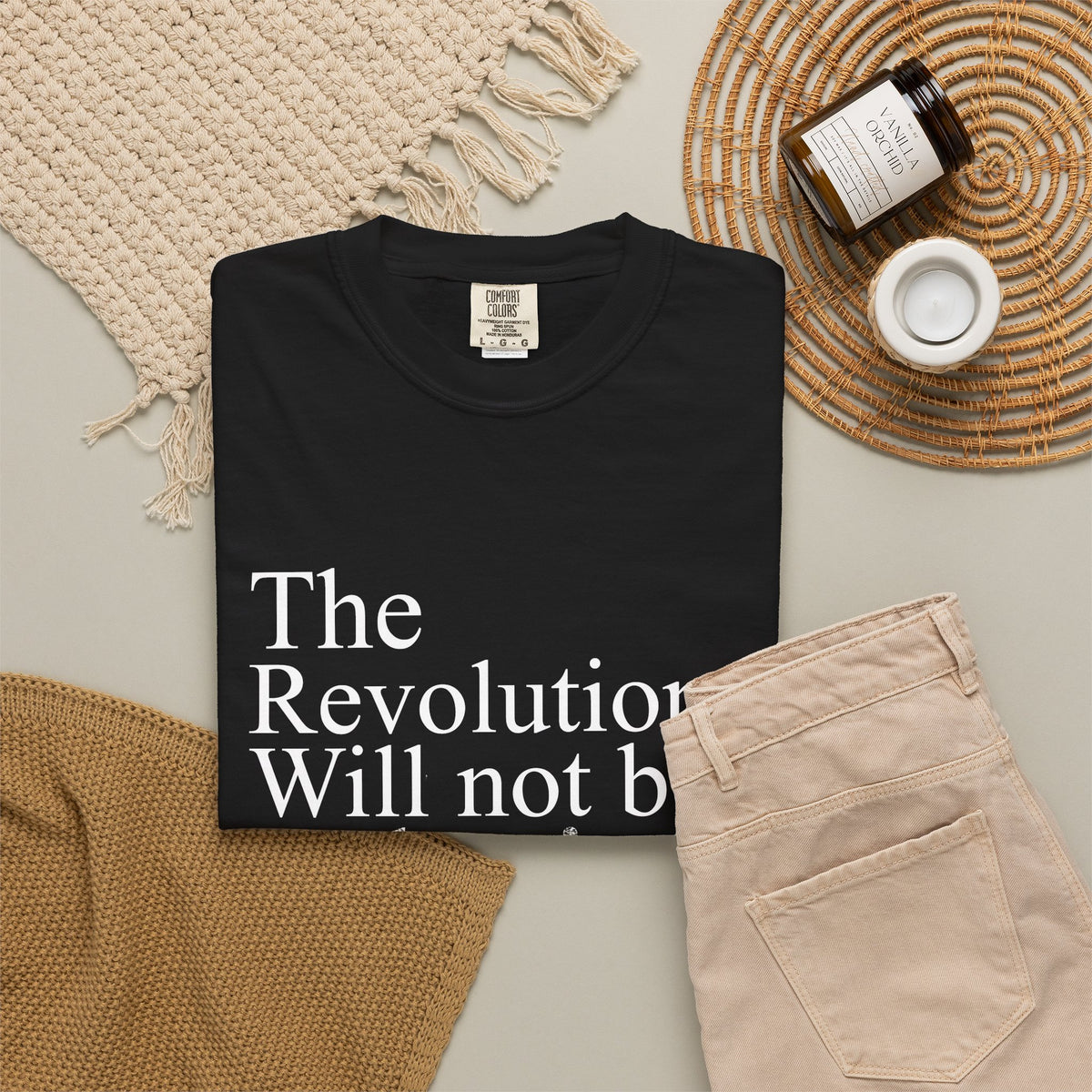 The Revolution Will Not Be Televised (Dark Tee)