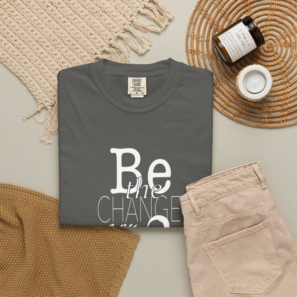 Be the Change You Want 2 See (Dark Tee)