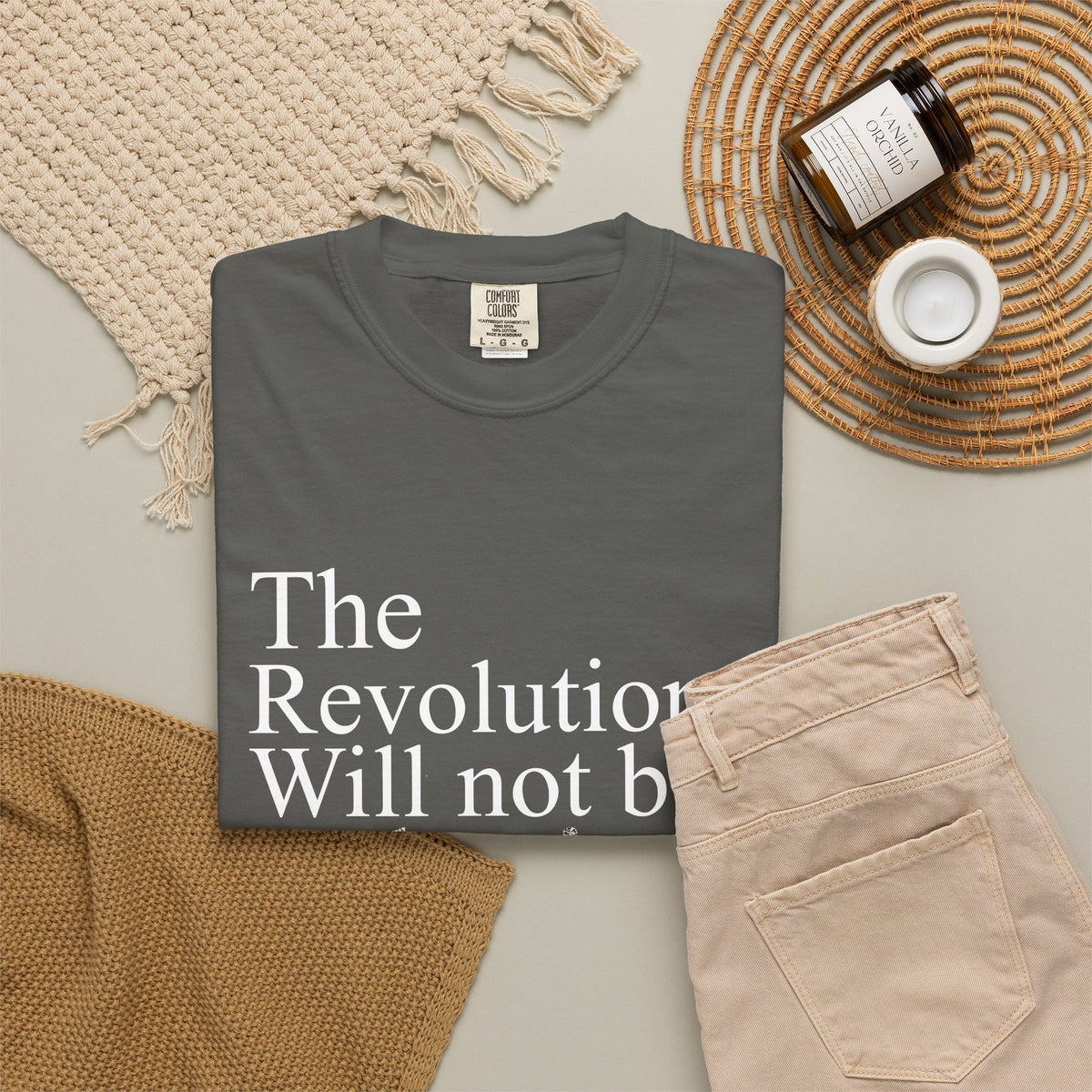 The Revolution Will Not Be Televised (Dark Tee)