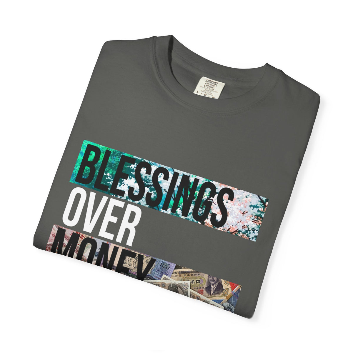 Blessings Over Money (Dark Tee)